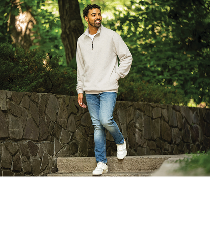 Charles River Crosswind Quarter Zip Sweatshirt