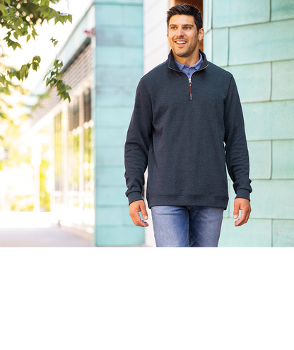 Charles River Men's Hudson Quarter Zip Pullover