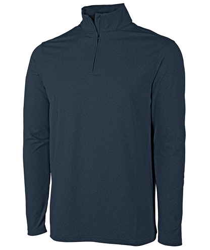 Charles River Men's Heathered Eco-Logic Stretch Quarter Zip