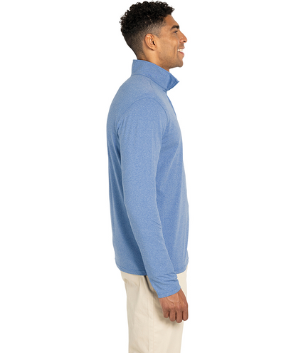 Charles River Men's Heathered Eco-Logic Stretch Quarter Zip