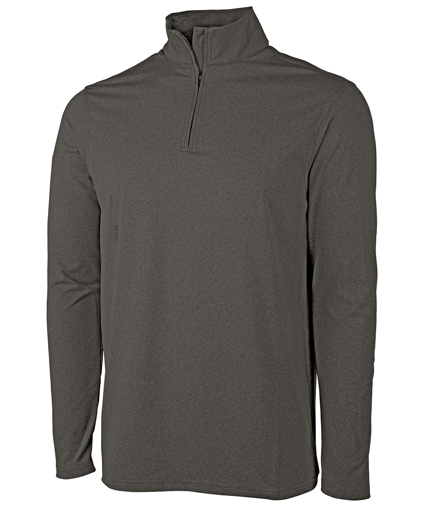 Charles River Men's Heathered Eco-Logic Stretch Quarter Zip