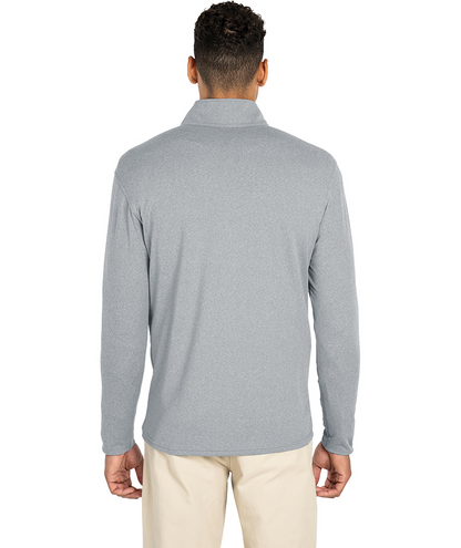 Charles River Men's Heathered Eco-Logic Stretch Quarter Zip