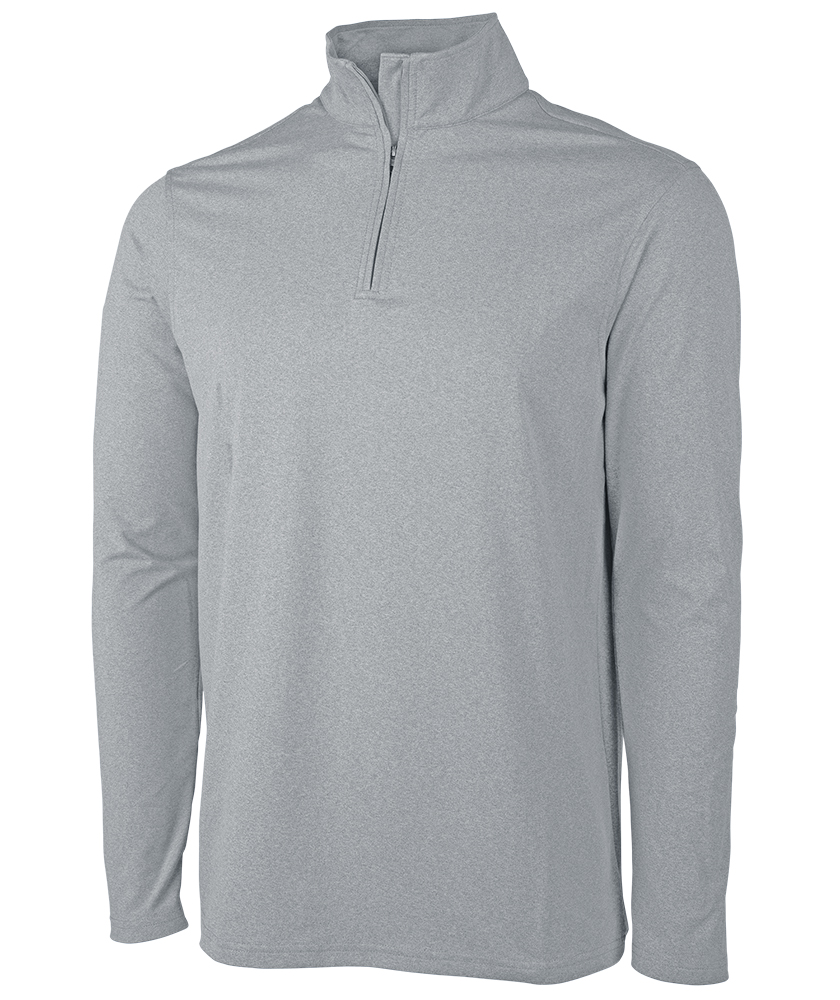 Charles River Men's Heathered Eco-Logic Stretch Quarter Zip