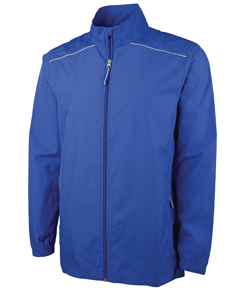 Charles River Men's Skyline Pack-N-Go® Full Zip Reflective Jacket