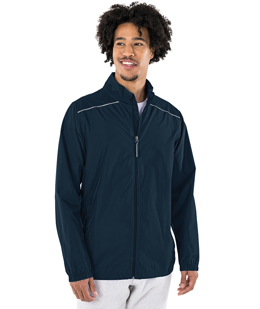 Charles River Men's Skyline Pack-N-Go® Full Zip Reflective Jacket