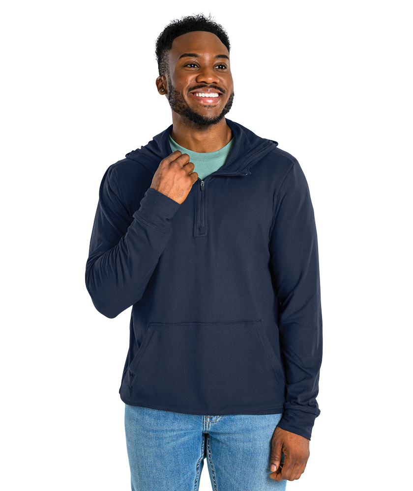 Charles River Men's Pulse Performance Quarter Zip Hoodie