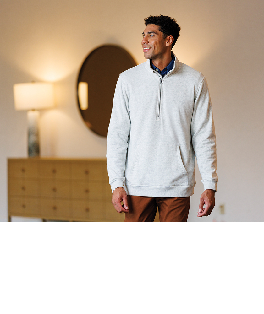 Charles River Men's Willow Half Zip Sweatshirt
