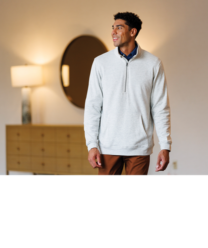 Charles River Men's Willow Half Zip Sweatshirt