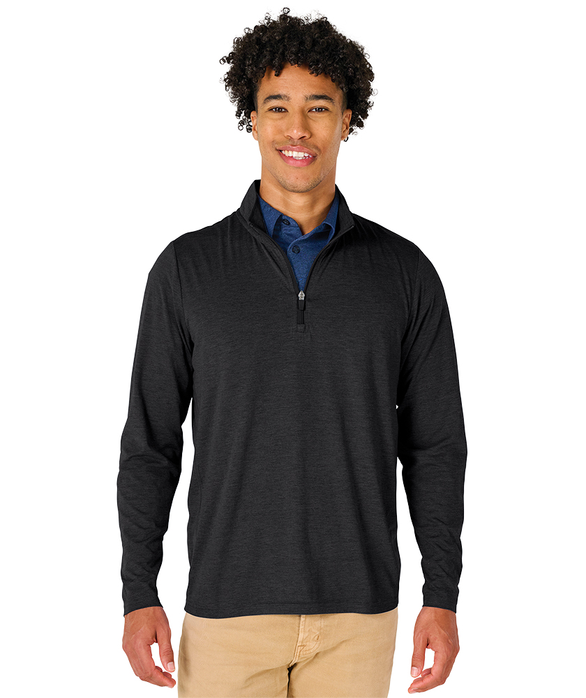 Charles River Men's Vista Tri-Blend Quarter Zip