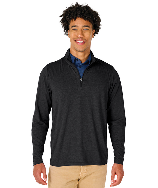 Charles River Men's Vista Tri-Blend Quarter Zip