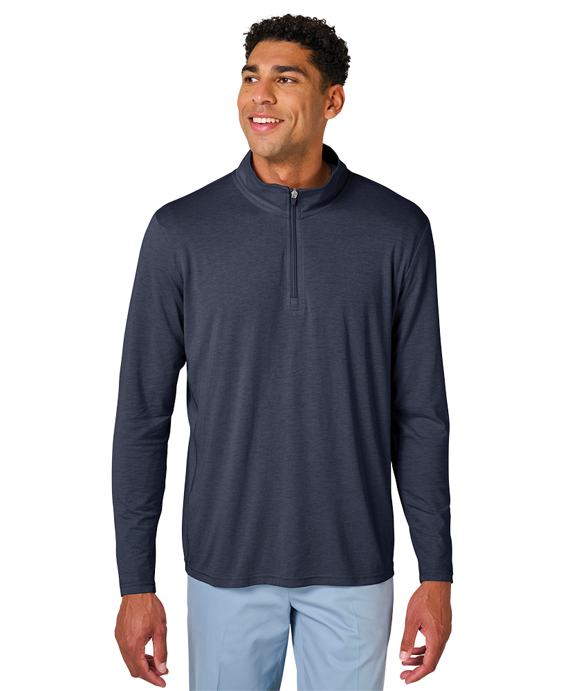 Charles River Men's Vista Tri-Blend Quarter Zip