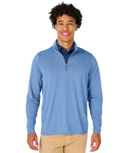 Charles River Men's Vista Tri-Blend Quarter Zip