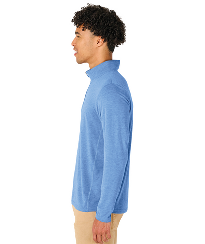 Charles River Men's Vista Tri-Blend Quarter Zip