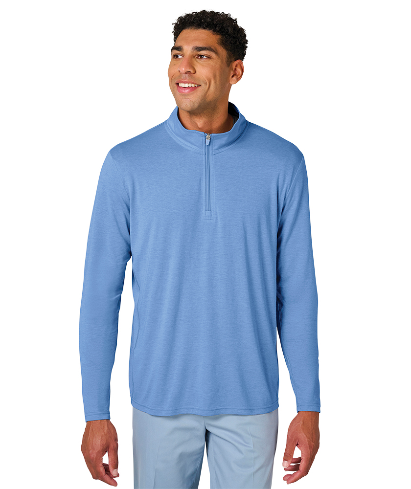 Charles River Men's Vista Tri-Blend Quarter Zip