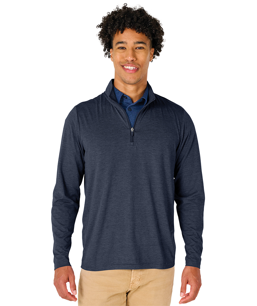Charles River Men's Vista Tri-Blend Quarter Zip