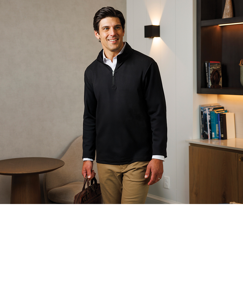 Charles River Men's Nu Fitness Quarter Zip