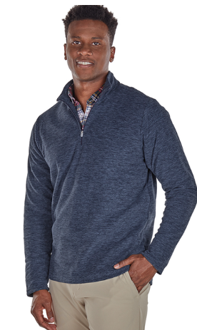 CHARLES RIVER MEN'S FREEPORT MICROFLEECE PULLOVER