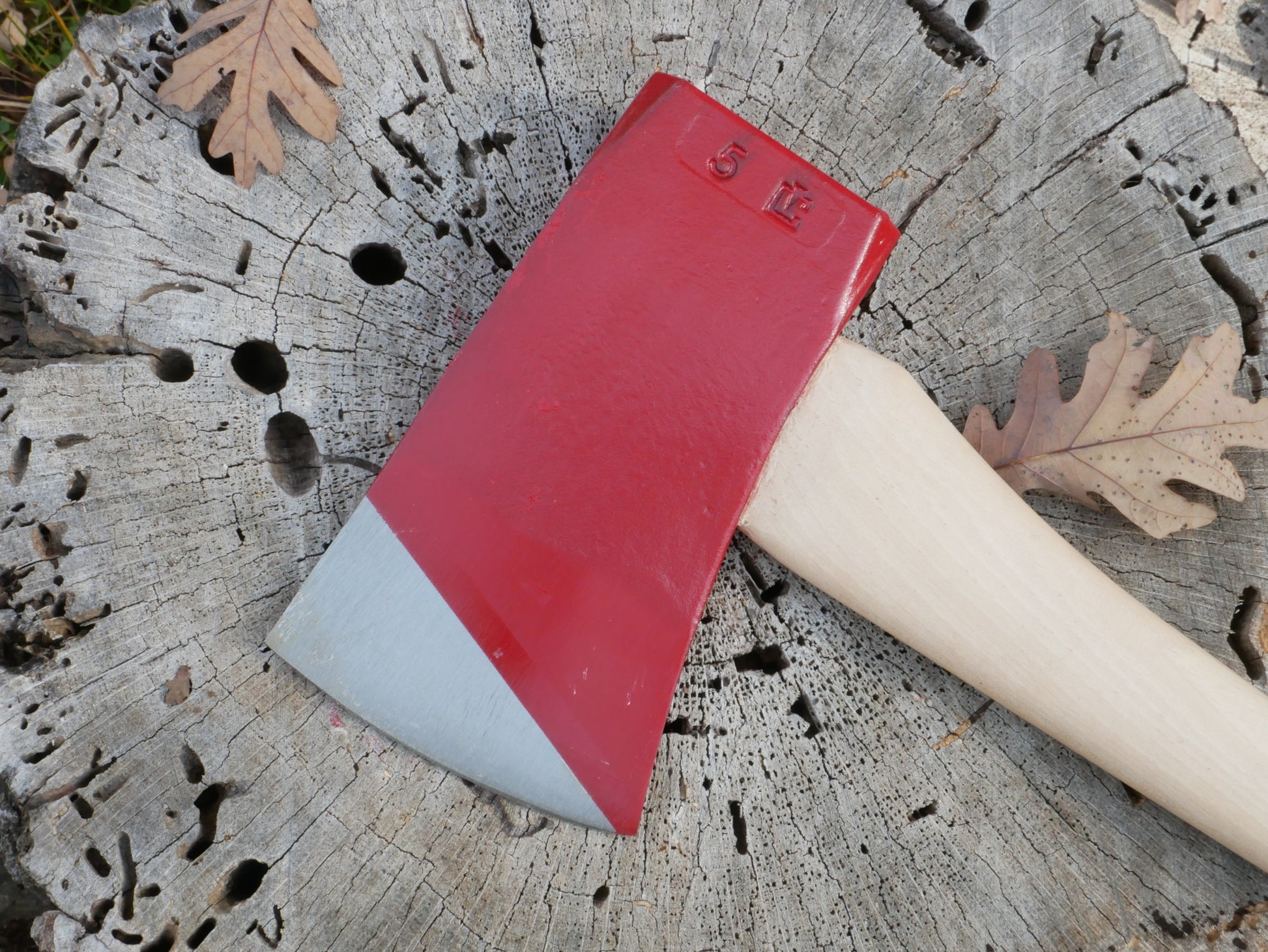 Council Tool 5 lbs. Fallers SB Axe; 28 in. Straight Wooden Handle