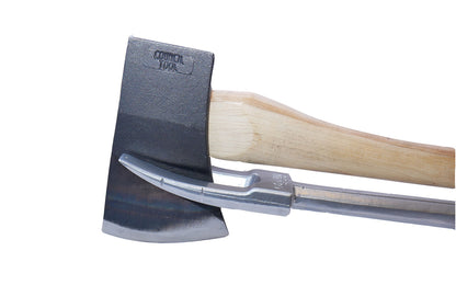 Council Tool FE6-32 Forcible Entry 6lb Flathead Fire Axe with 32 in. Dual Grip Hickory Handle with Marrying Slot
