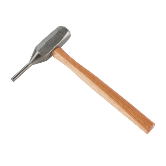 Council Tool 1/2 in. Back-Out Punch; 15 in. Wooden Handle