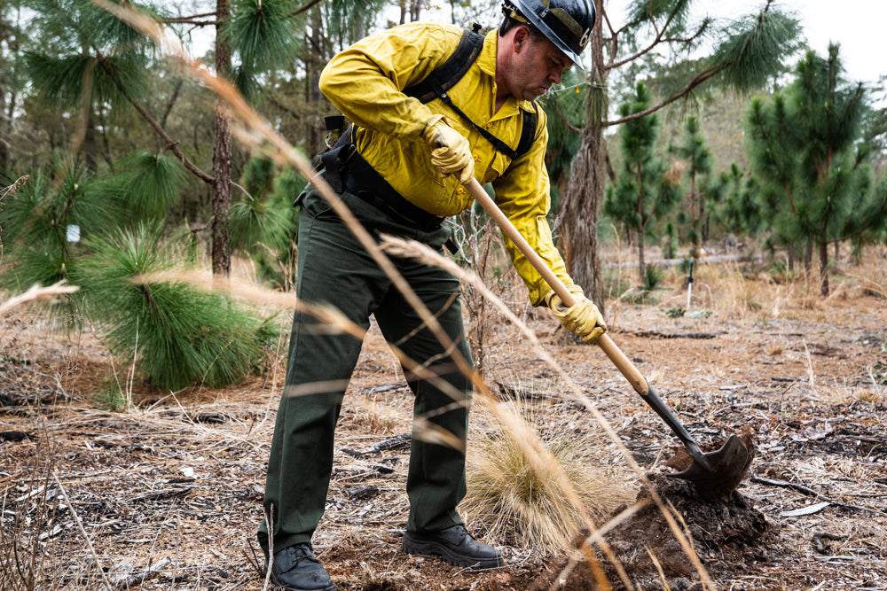 Council Tool Forest Fire Shovel; Solid Shank and 38 in. Handle