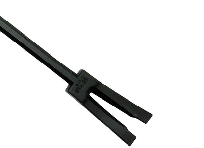 Council Tool Halligan Kelly Style Forcible Entry; 30 in. OAL Black