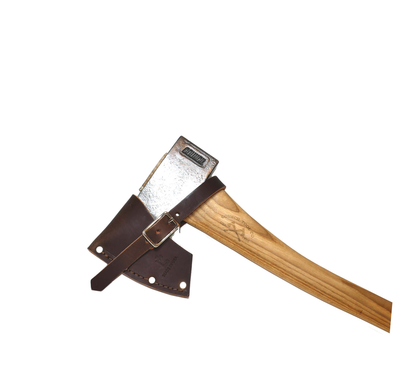 Council Tool Velvicut® 2 lbs. Premium Hudson Bay Bush Craft/Camp Axe with Mask and 24 in. Handle