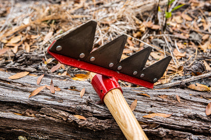 Council Tool Fire Rake; 52 in. Wooden Handle