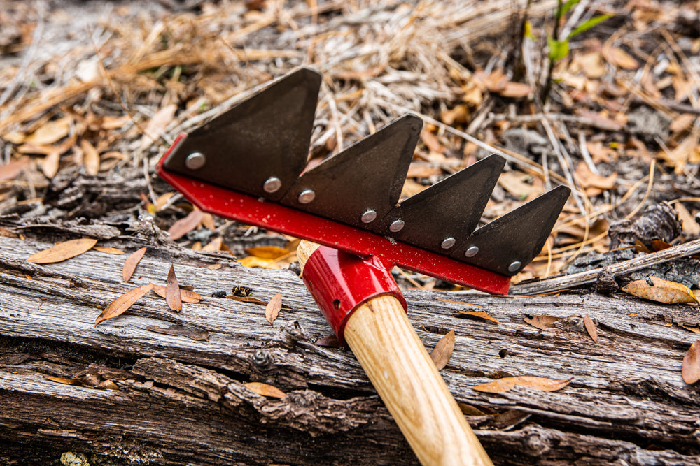 Council Tool Fire Rake; 60 in. Wooden Handle