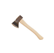 Council Tool 1.25 lb Hudson Bay Camp Axe; 14 in. Curved Wooden Handle Sport Utility Finish