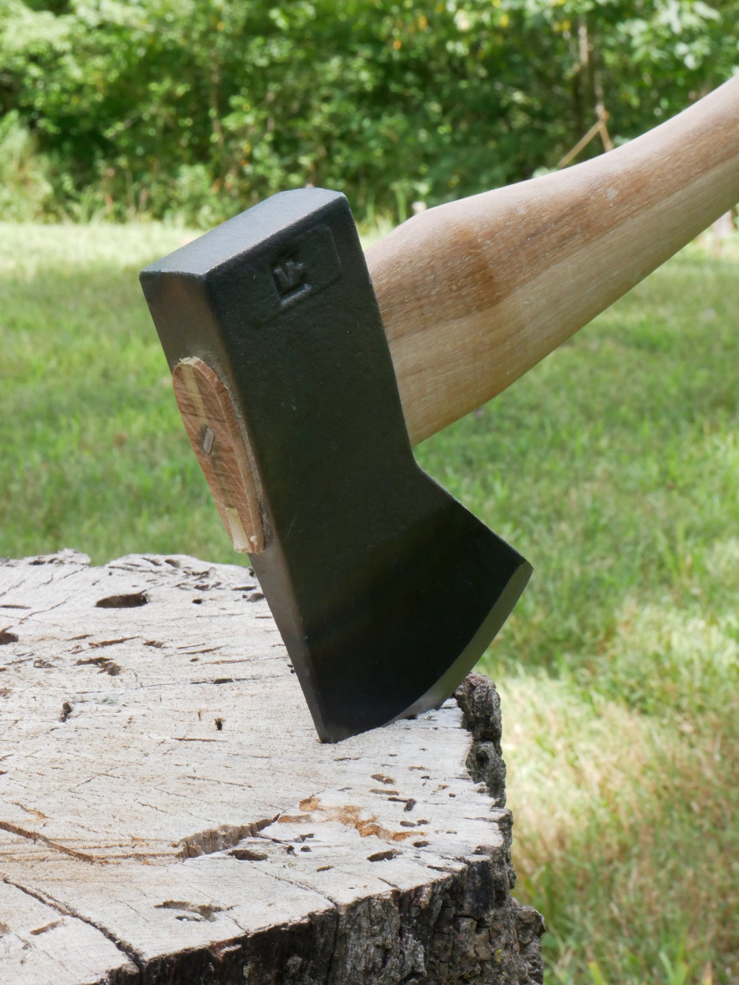 Council Tool 2lb Hudson Bay Camp Axe; 18 in. Curved Wooden Handle Sport Utility Finish