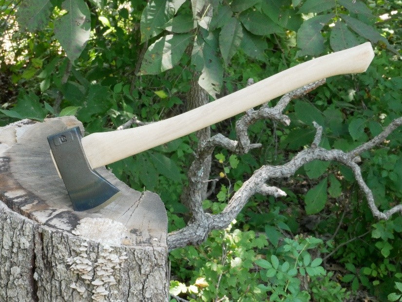 Council Tool 2 lbs Hudson Bay Camp Axe; 24 in. Curved Wooden Handle Sport Utility Finish