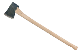 Council Tool 3.5 lbs. Jersey Axe w/ 36 in. Straight Handle Sport Utility Finish
