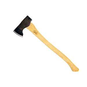 Council Tool 2 lbs. Wood-Craft Pack Axe, 24 in. Curved Handle, Mask