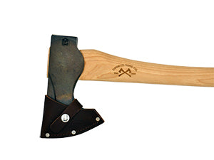 Council Tool 2 lbs. Wood-Craft Pack Axe, 24 in. Curved Handle, Mask