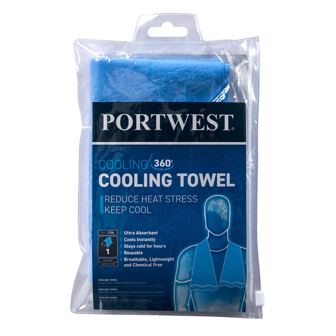 Portwest Cooling Towel - Blue