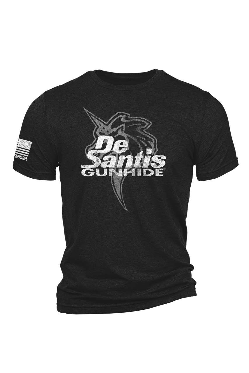 DeSantis GunHide DESANTIS LOGO T-SHIRT, Black with Ambidextrous Fit