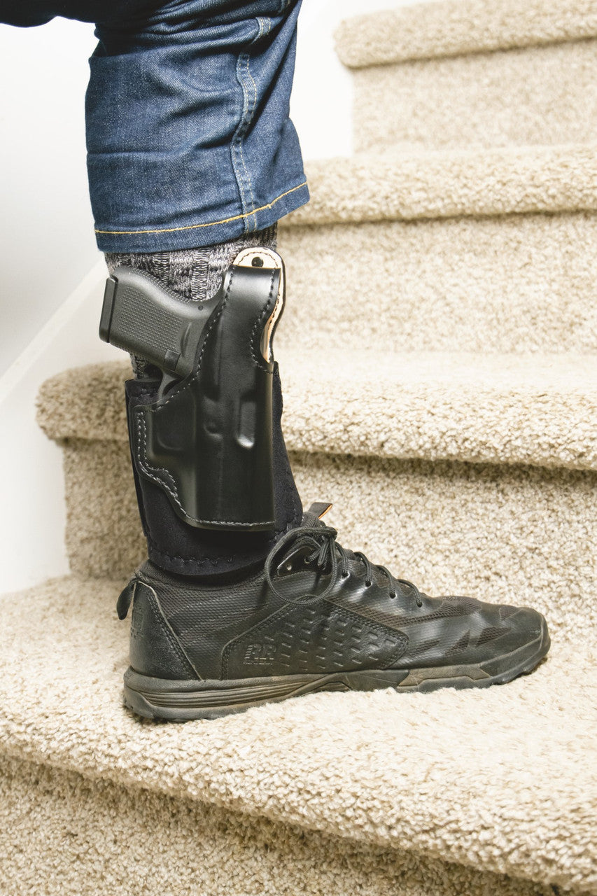 DeSantis GunHide Die Hard Ankle Rig, Smith & Wesson Make, Black