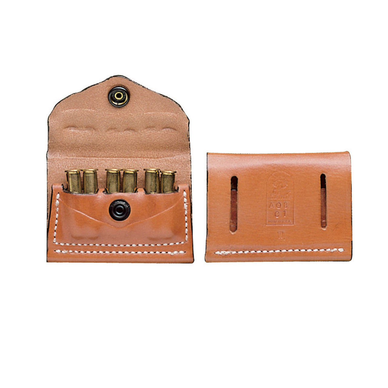 DeSantis GunHide 2 X 2 X 2 Cartridge Pouch, Smith & Wesson Make, Tan with Ambidextrous Fit