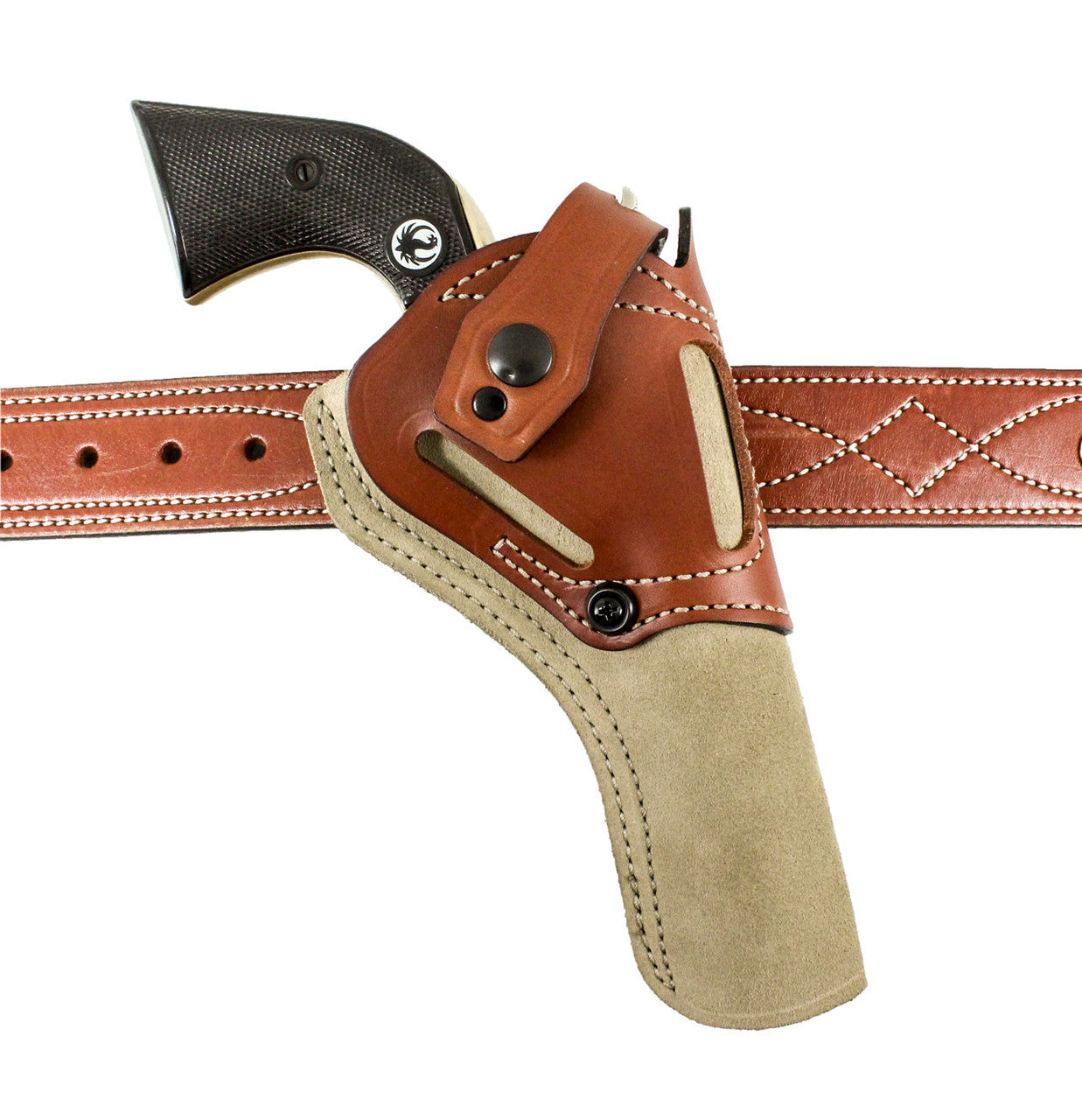 DeSantis GunHide The Wild Hog, Henry Make, Big Boy Revolver, Natural with Ambidextrous Fit
