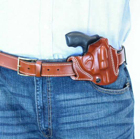 DeSantis GunHide Roscoe Cross Draw, Ruger Make, Tan with Left