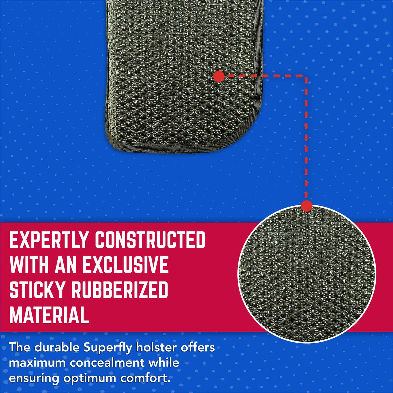 DeSantis GunHide Super Fly, SCCY Make, Black with Ambidextrous Fit