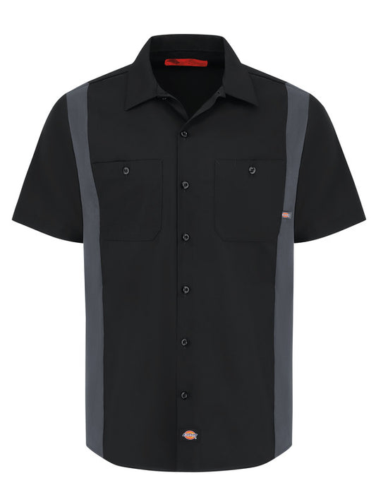 Dickies Men's Industrial Color Block Short-Sleeve Shirt