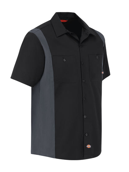 Dickies Men's Industrial Color Block Short-Sleeve Shirt