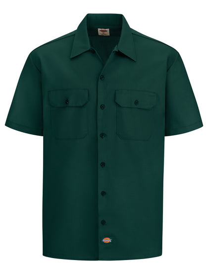 Dickies Men's Short-Sleeve Traditional Work Shirt