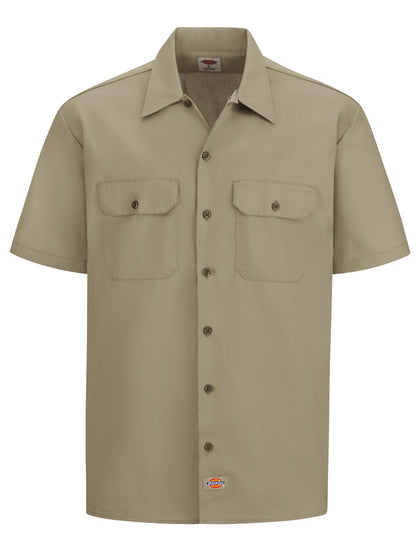 Dickies Men's Short-Sleeve Traditional Work Shirt