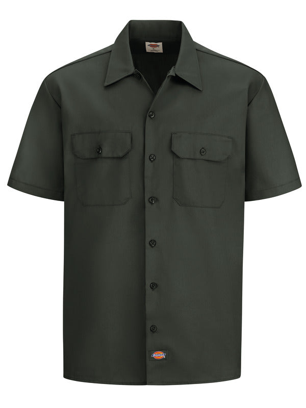 Dickies Men's Short-Sleeve Traditional Work Shirt