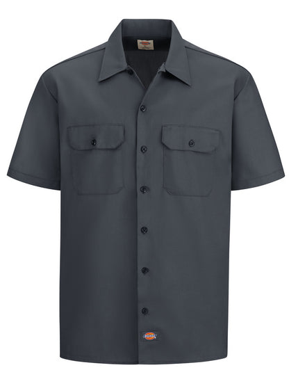 Dickies Men's Short-Sleeve Traditional Work Shirt