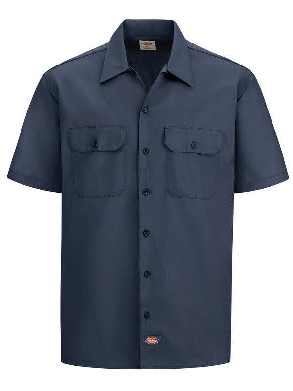 Dickies Men's Short-Sleeve Traditional Work Shirt