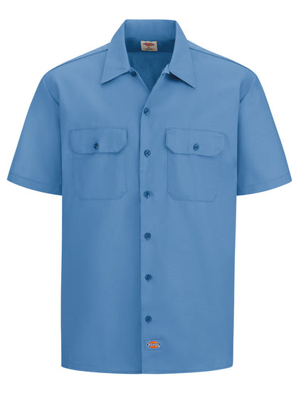 Dickies Men's Short-Sleeve Traditional Work Shirt